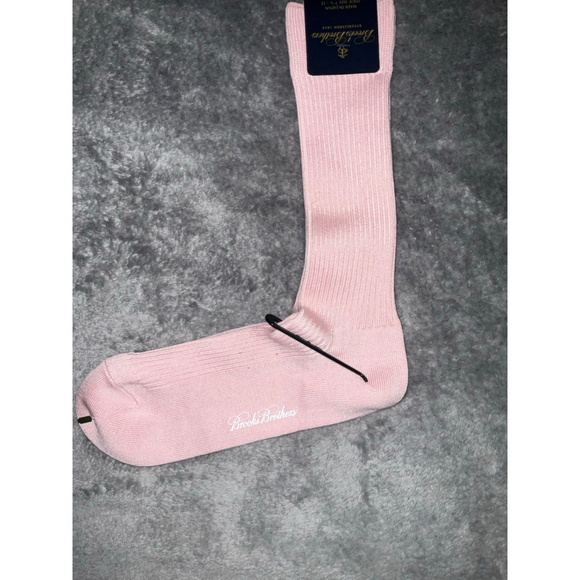 Men's Brooks Brothers Pink Dress Socks - Picture 1 of 7